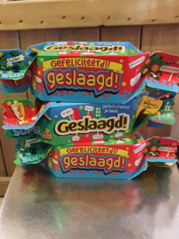 Toffeedoos Geslaagd (gevuld met Chocolade)