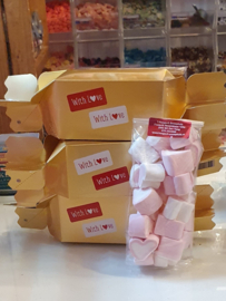 Golden Love Box (gevuld met Marshmallows)