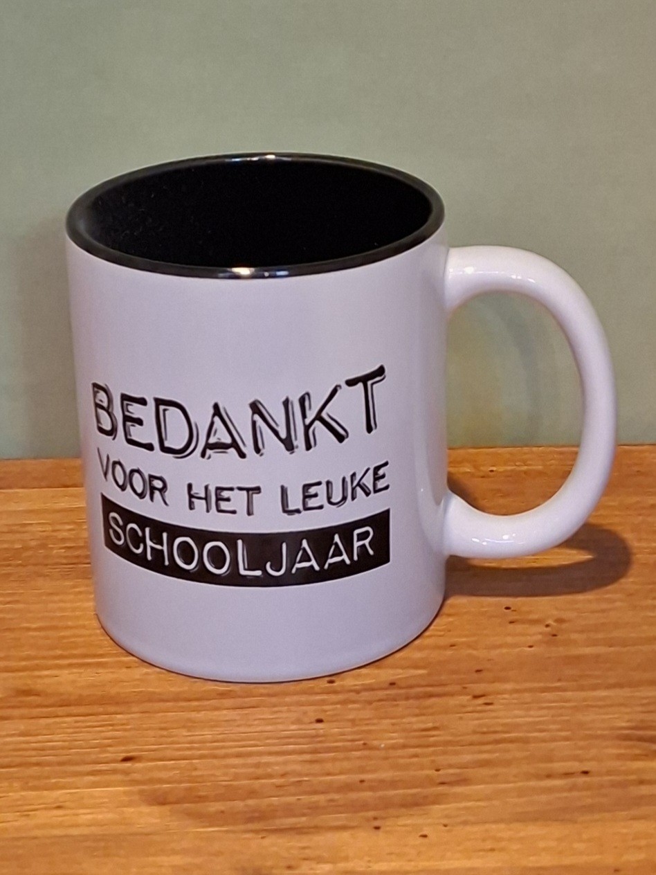Mok Bedankt voor het leuke schooljaar