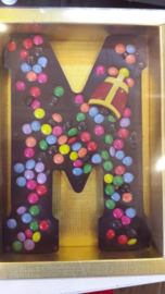 Luxe Chocolade Smartie Letter (Puur)