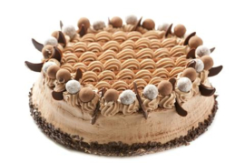 Chocolade Creme Taart (6-100 personen)