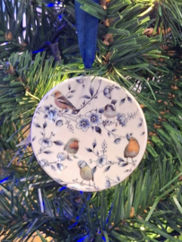 Mini Bordje Vogels Kerstboomhanger