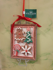 Kerstboomhanger Ginger Bread Cookie Bakblik