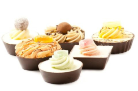 Chocolade Petit Fours (6 stuks)