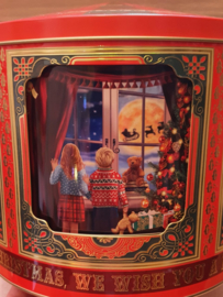 Kerstblik Carrousel Santa Claus (grote speeldoos)