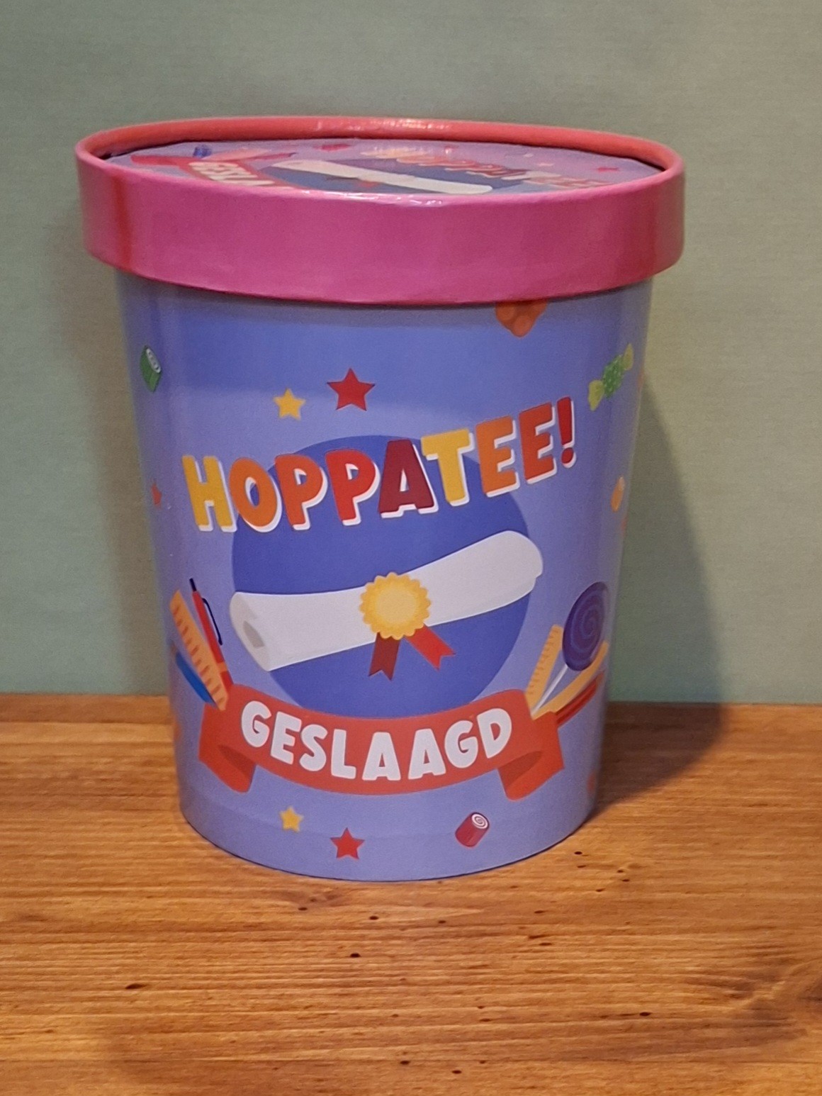 Bucket Geslaagd!