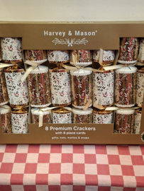 Christmas Crackers goud/wit