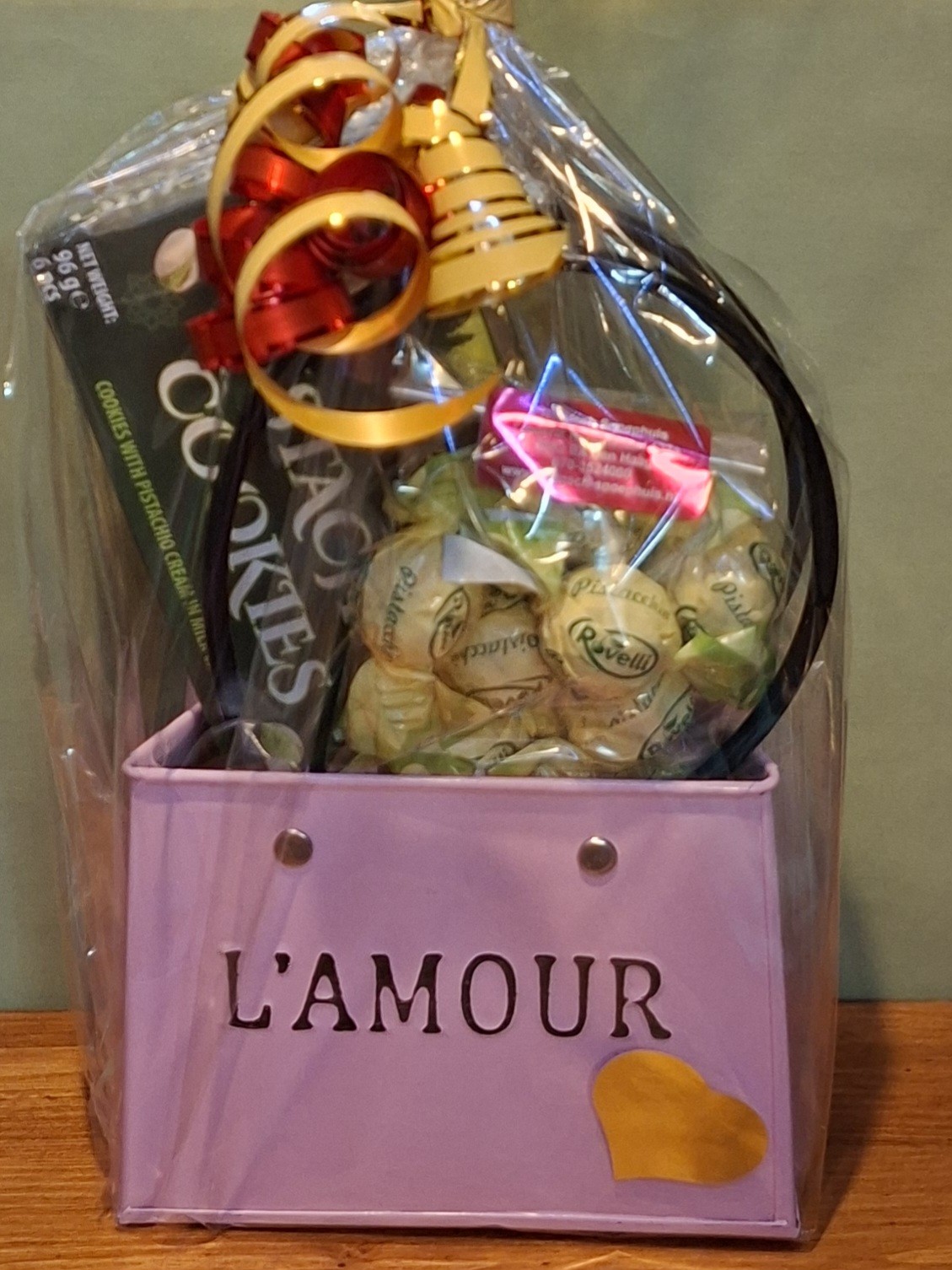 Blikken Kado Tas voor de Juf!