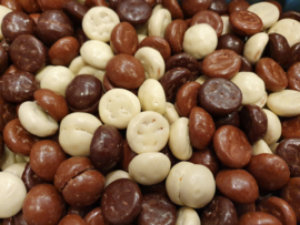 Gemengede Chocolade Kruidnoten (UITVERKOCHT)