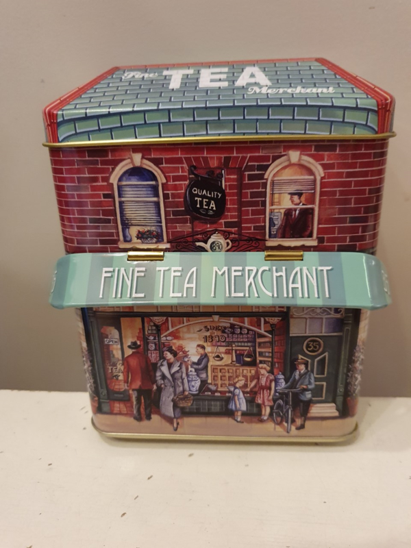 Fine Tea Merchant Blik (klein model)