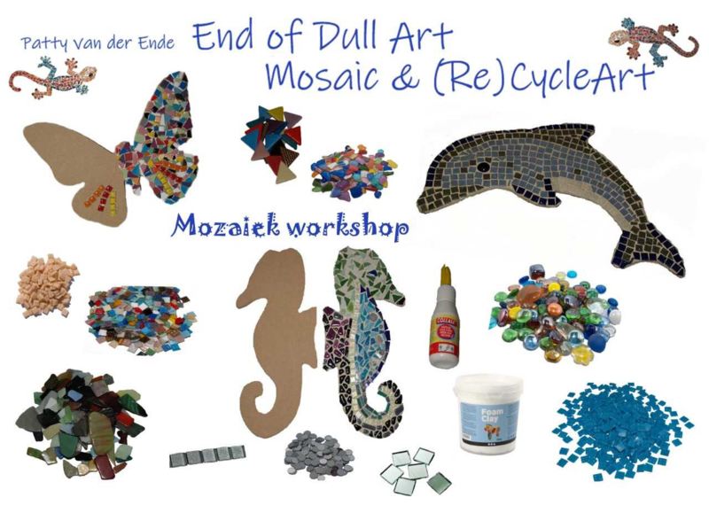 Workshop Mozaiek vol gezelligheid (Volwassenen)