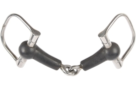 Harry's Horse D-Ring snaffle with rubber covered mouthpiece