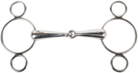 Harry's Horse Ring snaffle with 2 rings