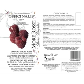 Officinalis® Raspberry and blueberry shampoo