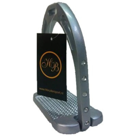 HB Aluminium Stirrups Shine Diamonds