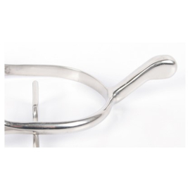 Harry's Horse Swan neck spurs, stainless steel