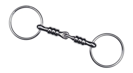 Feeling Ring snaffle with cherry roller