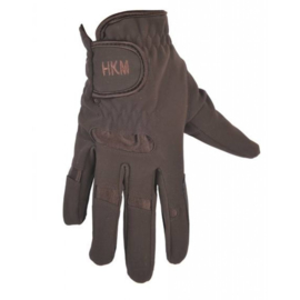 HKM Riding gloves Softy, with elasticated vent