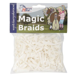 Harry's Horse Magic Braids invlechtelastiekjes, 500 stuks