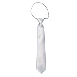 Trevira pique tie with elastic
