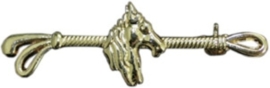HKM Stock pin gold Horse's Head