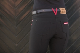 HKM Softshell breeches Boston silicone knee edging