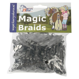 Harry's Horse Magic Braids invlechtelastiekjes, 500 stuks