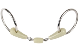 Harry's Horse Ring snaffle, thin French mouth apple scented