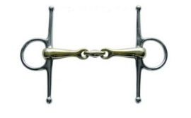 HKM Fulmer snaffle argentan