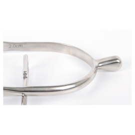 Harry's Horse Spur with knob end, stainless steel
