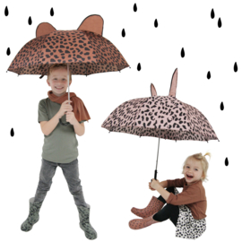 Umbrella Dark Pink Dots