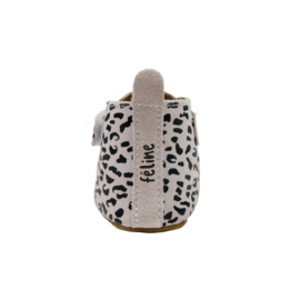 Booties Ecru Leopard