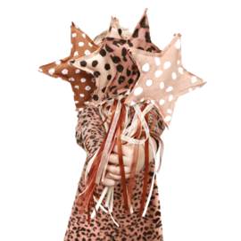 Magic wand Star Old Coral Leopard