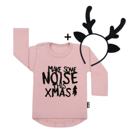 Make Some Noise Xmas + Deer Headband