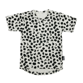 Tee Ecru Big Dots Short