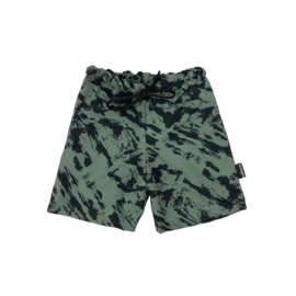 Swimming Trunks Green Distress Loose fit (New)