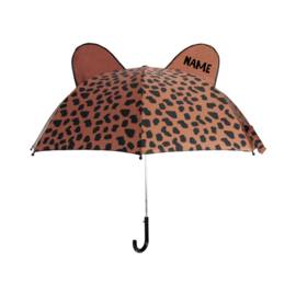 Umbrella Bear Caramel Spots met Naam