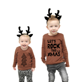 Let's Rock Xmas + Deer Headband