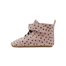 Booties Pink Dots