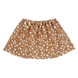 Skirt Peach White dots AW21