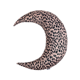 Maankussen Blush Pink Leopard