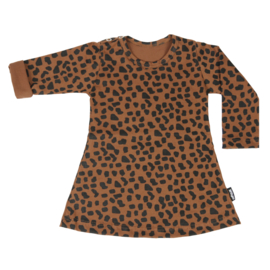 Dress Caramel Spots Long