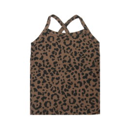 Top Brown Leopard 