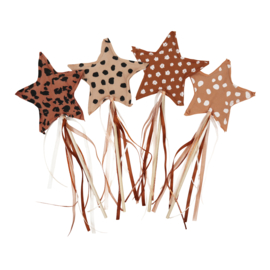 Magic wand Star Old Coral Leopard