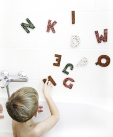 Bath Letters Green Personalised