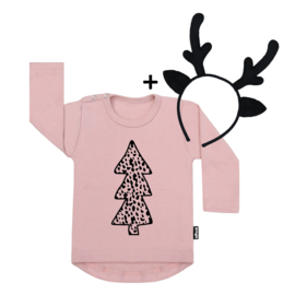 Dots Tree + Deer Headband