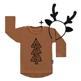 Dots Tree + Deer Headband