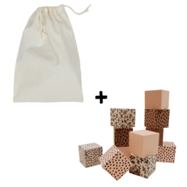 Foam Blocks Nude + Storage bag