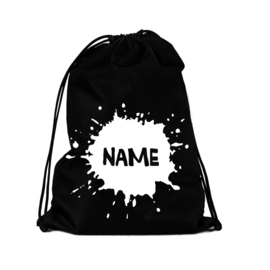 Soccer Ball + Backpack Splatter Name