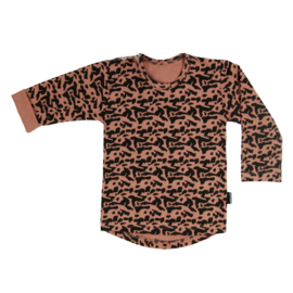 Tee Old Coral Speckels Long